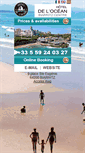 Mobile Screenshot of biarritz-hotel-ocean.co.uk