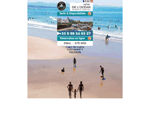 Tablet Screenshot of biarritz-hotel-ocean.com